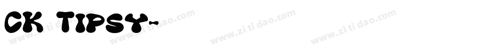 CK Tipsy字体转换